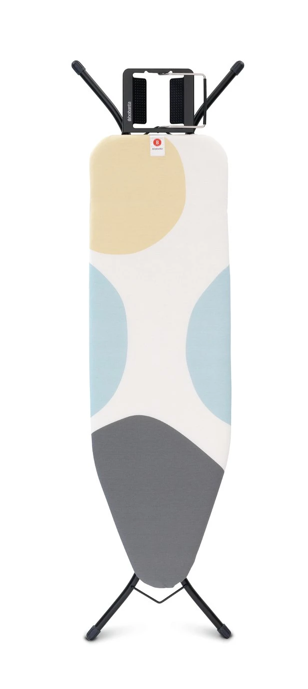 Brabantia 124 X 38cm Ironing Board Spring Bubbles 3 Brabantia 124 X 38cm Ironing Board Spring Bubbles