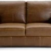 Habitat Milford Leather 2 Seater Sofa - Tan -Trend Furniture 9185926 R Z001A