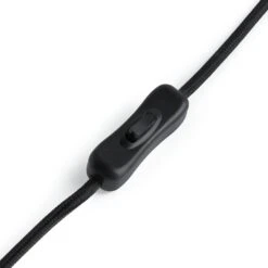 Habitat Achille Bamboo Table Lamp - Walnut & White -Trend Furniture 9202414 R Z004A