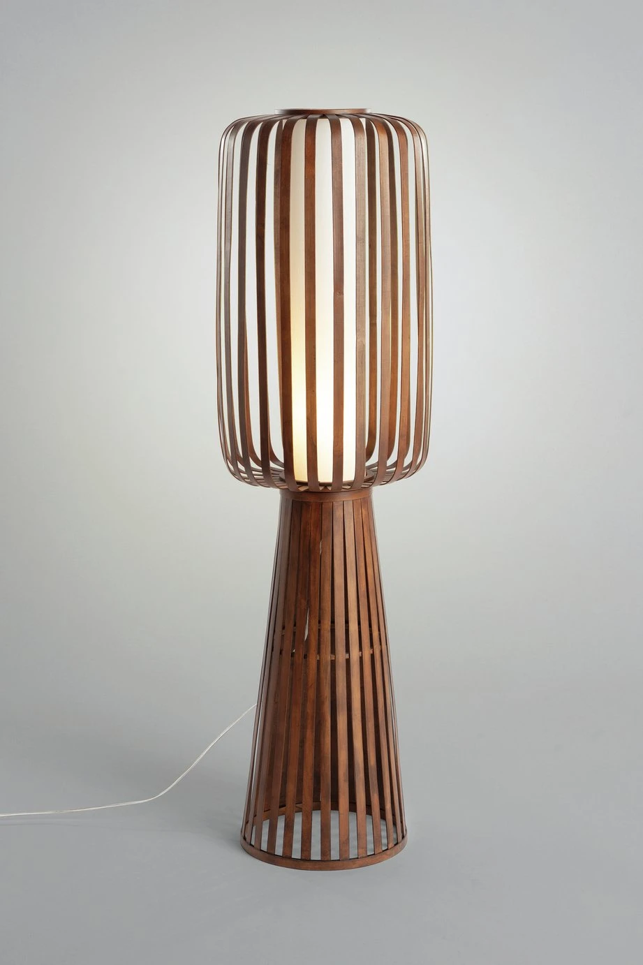 Habitat Achille Floor Lamp - Walnut 10 Habitat Achille Floor Lamp - Walnut - Image 8