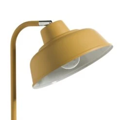 Habitat Benson Floor Lamp - Mustard -Trend Furniture 9210114 R Z006A