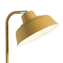 Habitat Benson Floor Lamp - Mustard -Trend Furniture 9210114 R Z007A