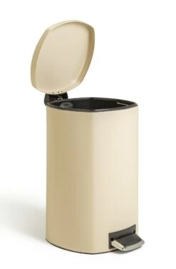 Habitat 50 Litre Pedal Bin - Cream -Trend Furniture 9210963 R Z002A