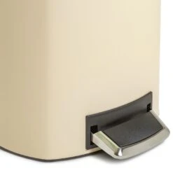 Habitat 50 Litre Pedal Bin - Cream -Trend Furniture 9210963 R Z003A