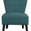Habitat Delilah Fabric Cocktail Chair - Teal 1 Habitat Delilah Fabric Cocktail Chair - Teal -Trend Furniture 9213135 R Z001A