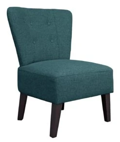 Habitat Delilah Fabric Cocktail Chair - Teal -Trend Furniture 9213135 R Z004A
