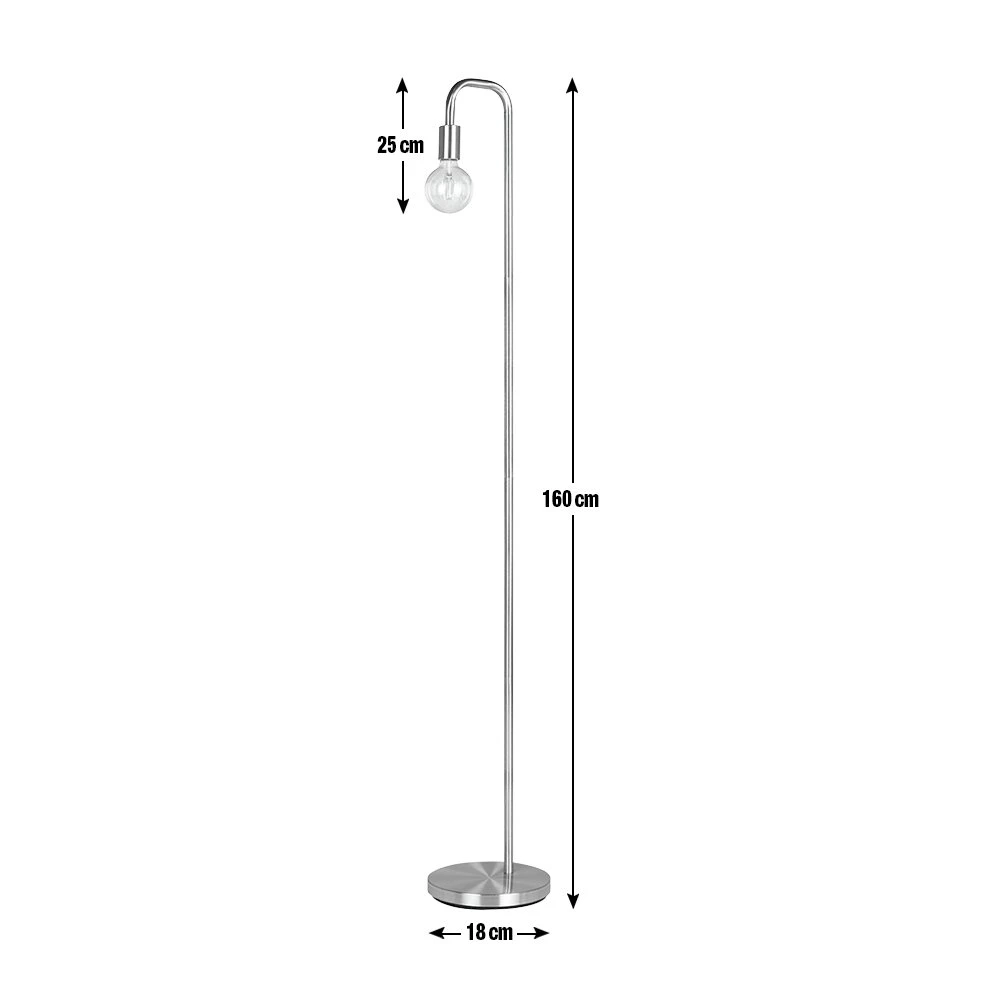 Habitat Rayner Floor Lamp - Rose Gold 11 Habitat Rayner Floor Lamp - Rose Gold - Image 9