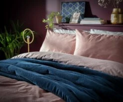 Habitat Studio Ribbed Throw - Navy Blue -Trend Furniture 9244001 R Z001C