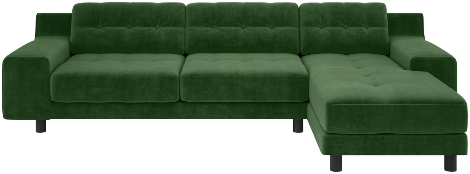 Habitat Hendricks Velvet Right Hand Corner Chaise Sofa-Green 8 Habitat Hendricks Velvet Right Hand Corner Chaise Sofa-Green - Image 6