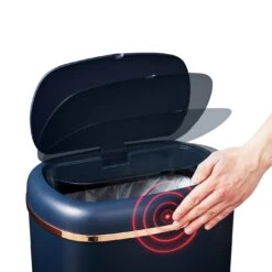 Tower 58 Liter Cavaletto Sensor Bin - Blue -Trend Furniture 9308916 R Z003A