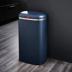 Tower 58 Liter Cavaletto Sensor Bin - Blue -Trend Furniture 9308916 R Z005A
