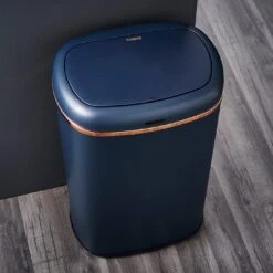 Tower 58 Liter Cavaletto Sensor Bin - Blue -Trend Furniture 9308916 R Z007A