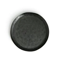 Habitat Preto Stoneware Serving Platter - Black -Trend Furniture 9310801 R Z004A