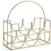 Habitat Japonica 5 Bottle Stainless Steel Wine Rack -Trend Furniture 9311013 R Z001A