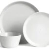 Habitat Addison 12 Piece Stoneware Dinner Set - White -Trend Furniture 9311453 R Z001A