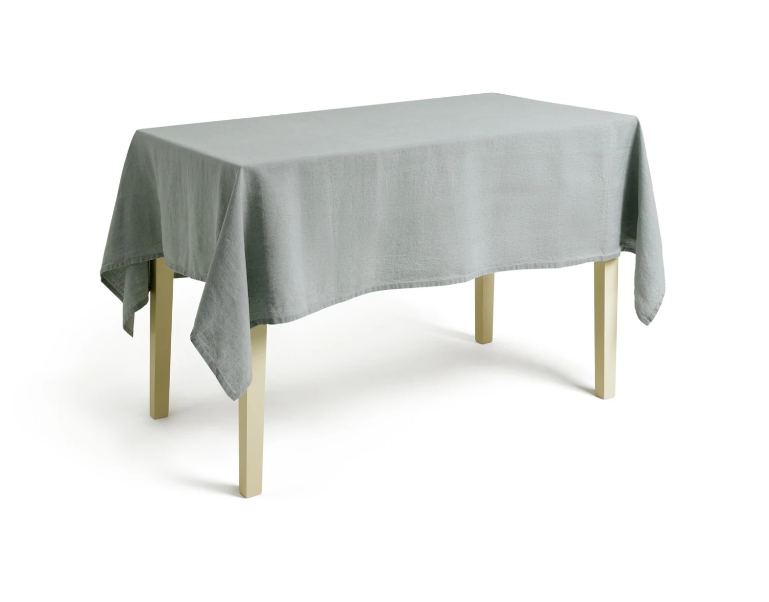 Habitat Linen Tablecloth - Duck Egg Blue 4 Habitat Linen Tablecloth - Duck Egg Blue - Image 2