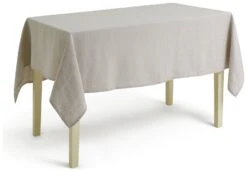Habitat Linen Table Cloth - Grey -Trend Furniture 9311817 R Z002A
