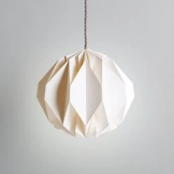Habitat Kura Origami 36cm Paper Shade - White -Trend Furniture 9332487 R Z002C