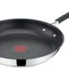 Tefal Jamie Oliver 24cm Non Stick Stainless Steel Frying Pan 1 Tefal Jamie Oliver 24cm Non Stick Stainless Steel Frying Pan -Trend Furniture 9336373 R Z001A