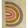 Habitat Kids Rainbow Tufted Flatweave Cotton Rug -120x170cm -Trend Furniture 9338302 R Z001A