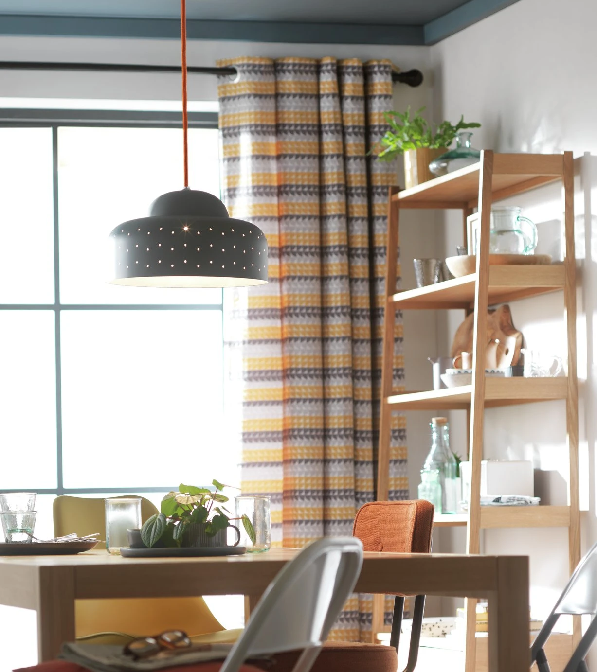 Habitat Metal Diablo Flush To Ceiling Light - Grey 3 Habitat Metal Diablo Flush To Ceiling Light - Grey