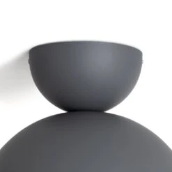 Habitat Metal Diablo Flush To Ceiling Light - Grey 10 Habitat Metal Diablo Flush To Ceiling Light - Grey -Trend Furniture 9348213 R Z003A