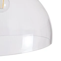 Habitat Diablo Glass Flush To Ceiling Light - White -Trend Furniture 9374029 R Z002A