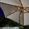 Garden By Sainsbury's Warm White Parasol Solar String Lights -Trend Furniture 9378678 R Z001C