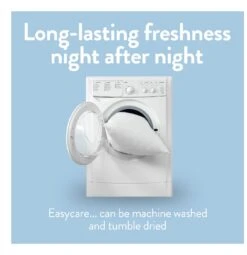 Slumberdown Summer Cool Medium Support Pillow - 2 Pack -Trend Furniture 9378757 R Z008A