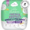 Slumberdown Anti Bacterial 4.5 Tog Kids Duvet - Single