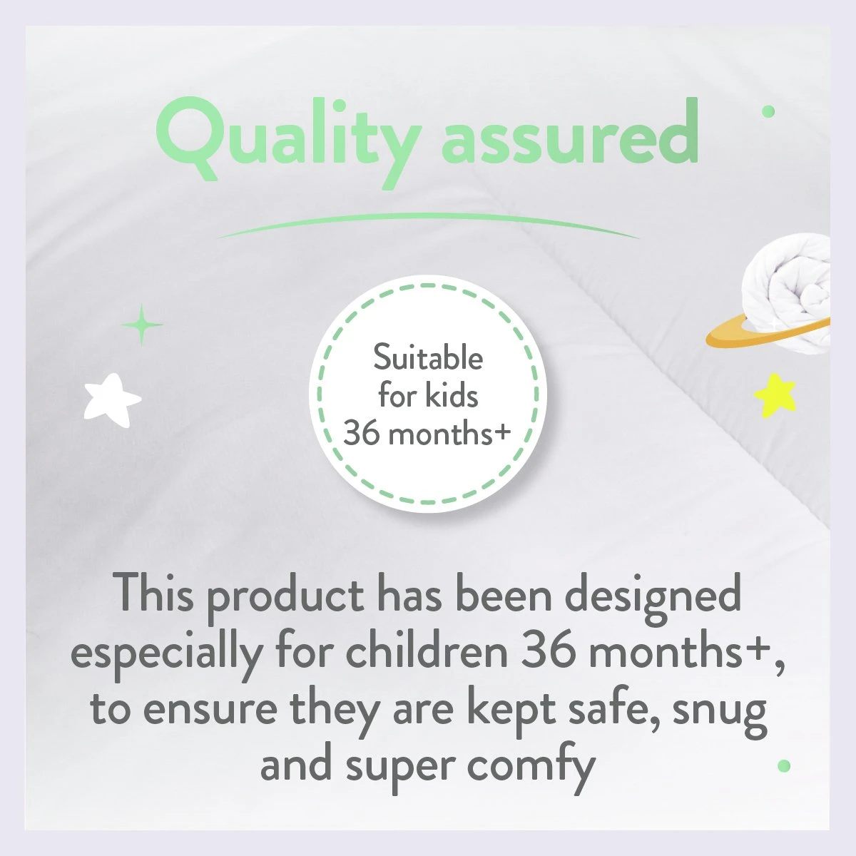 Slumberdown Anti Bacterial 4.5 Tog Kids Duvet - Single 17 Slumberdown Anti Bacterial 4.5 Tog Kids Duvet - Single - Image 15