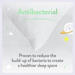 Slumberdown Anti Bacterial Soft Support Pillow - Toddler -Trend Furniture 9379426 R Z006A