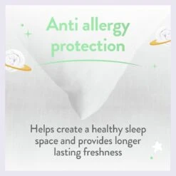 Slumberdown Anti Bacterial Soft Support Pillow - Toddler -Trend Furniture 9379426 R Z008A