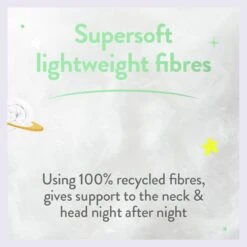 Slumberdown Anti Bacterial Soft Support Pillow - Toddler -Trend Furniture 9379426 R Z010A