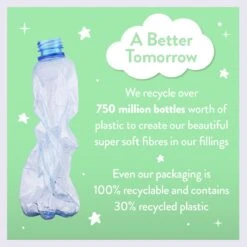 Slumberdown Anti Bacterial Soft Support Pillow - Toddler -Trend Furniture 9379426 R Z013A