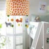 Habitat Kids Drum Dash Print & Hanging Animal Ceiling Shade 2 Habitat Kids Drum Dash Print & Hanging Animal Ceiling Shade -Trend Furniture 9382475 R Z001A