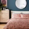 Habitat Cotton Dot Penny Pink & Black Bedding Set - Single -Trend Furniture 9401882 R Z001A