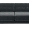 Habitat Hendricks Velvet 3 Seater Sofa - Dark Grey