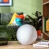 Habitat Caliban Globe Table Lamp - White 2 Habitat Caliban Globe Table Lamp - White -Trend Furniture 9404511 R Z001A