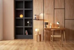 Habitat Caliban Globe Table Lamp - Orange -Trend Furniture 9404580 R Z002C