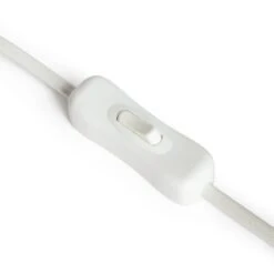 Habitat Lucetta Glass Table Lamp - White -Trend Furniture 9404645 R Z004A