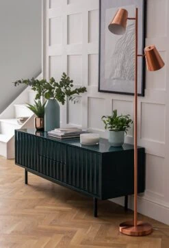 Habitat Iras Copper 2 Light Floor Lamp - Copper -Trend Furniture 9404827 R Z002C