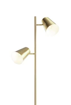 Habitat Iras Brass 2 Light Floor Lamp - Gold -Trend Furniture 9404834 R Z006A