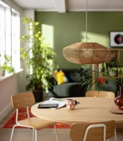 Habitat Mariana Rattan Pendant Shade - Bamboo