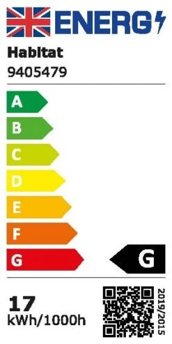 Habitat Spiral LED Tripod Floor Lamp - Chrome -Trend Furniture 9405479 R A001