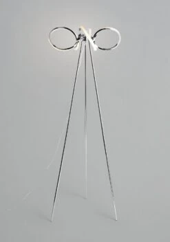 Habitat Spiral LED Tripod Floor Lamp - Chrome -Trend Furniture 9405479 R Z001C