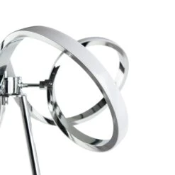 Habitat Spiral LED Tripod Floor Lamp - Chrome -Trend Furniture 9405479 R Z002A