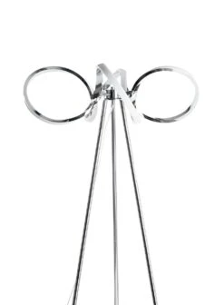 Habitat Spiral LED Tripod Floor Lamp - Chrome -Trend Furniture 9405479 R Z005A