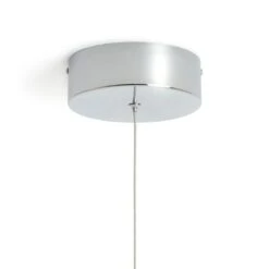 Habitat Spiral Metal LED Pendant Light - Chrome -Trend Furniture 9405486 R Z003A