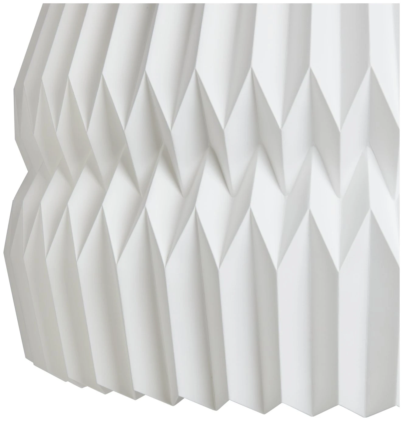 Habitat Tamora 55cm Paper Shade - White 6 Habitat Tamora 55cm Paper Shade - White - Image 4